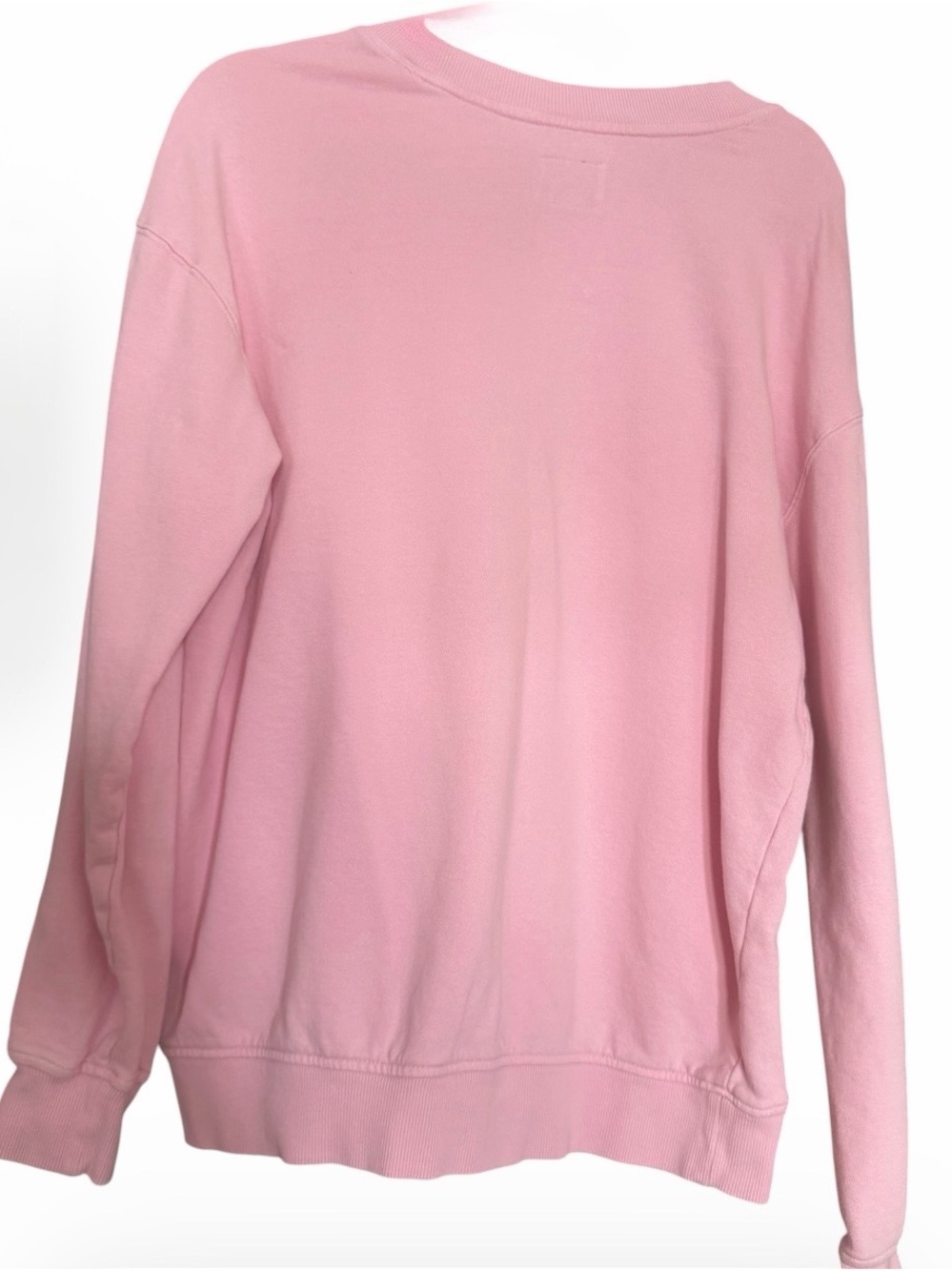 Goodfellow Men's Crewneck Sweatshirt - Pink - Picture 4 of 4
